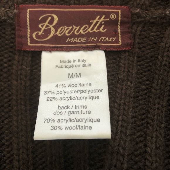 Beretti made in Italy wool blend jacket - Picture 7 of 7